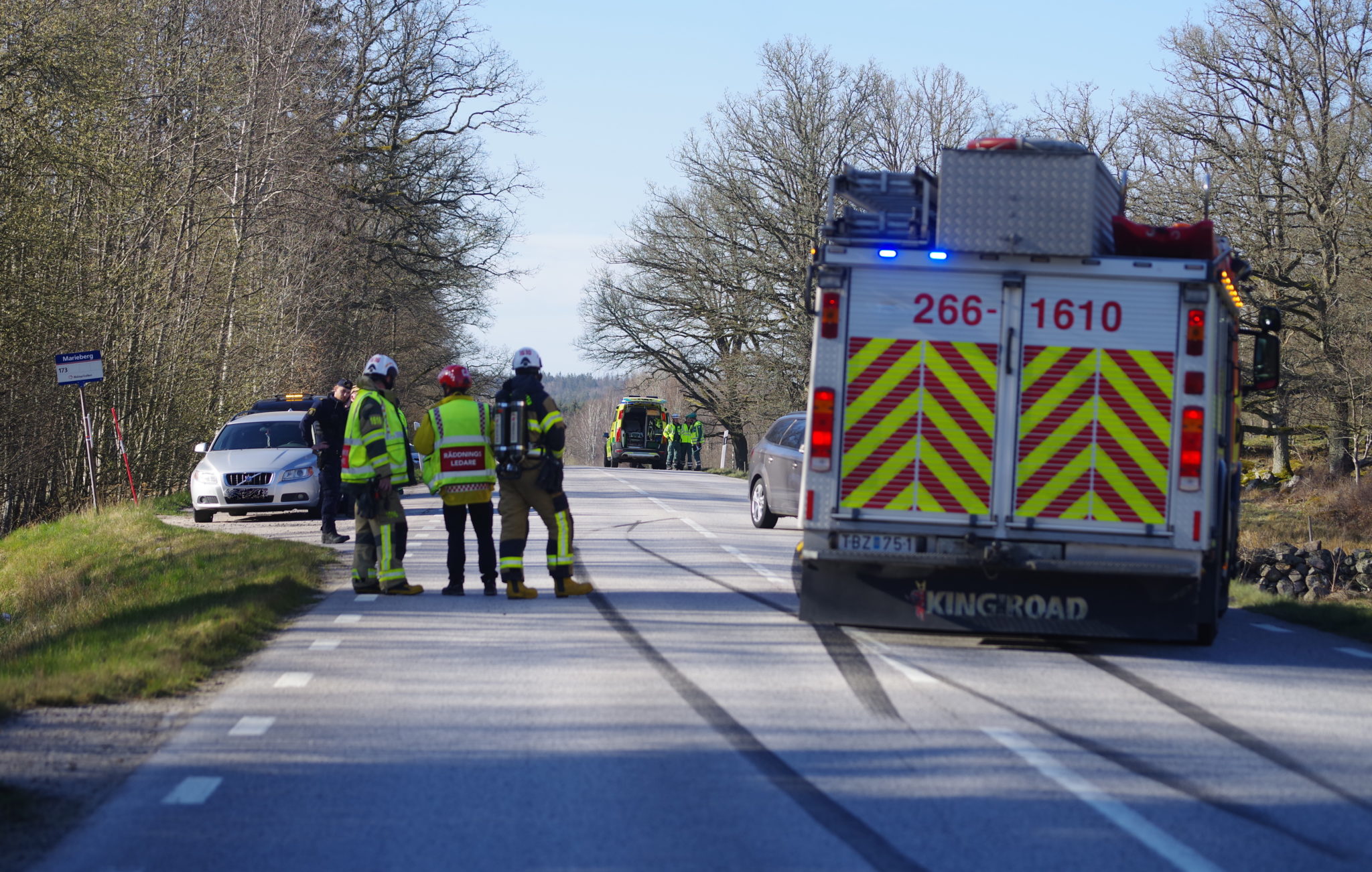 Trafikolycka Stängde 122an Norr Tving – Linslusfoto – Blekinges Mest ...